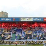 Kibicowskie zdjęcia z meczu Stomil Olsztyn - ŁKS Łomża 0:4