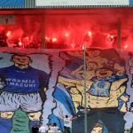 Kibicowskie zdjęcia z meczu Stomil Olsztyn - ŁKS Łomża 0:4