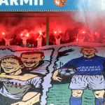 Kibicowskie zdjęcia z meczu Stomil Olsztyn - ŁKS Łomża 0:4