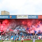 Kibicowskie zdjęcia z meczu Stomil Olsztyn - ŁKS Łomża 0:4