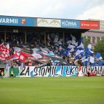 Kibicowskie zdjęcia z meczu Stomil Olsztyn - ŁKS Łomża 0:4