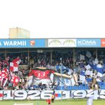 Kibicowskie zdjęcia z meczu Stomil Olsztyn - ŁKS Łomża 0:4