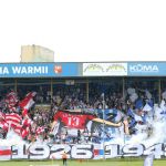 Kibicowskie zdjęcia z meczu Stomil Olsztyn - ŁKS Łomża 0:4