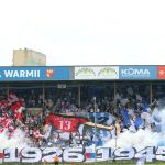 Kibicowskie zdjęcia z meczu Stomil Olsztyn - ŁKS Łomża 0:4
