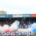 Kibicowskie zdjęcia z meczu Stomil Olsztyn - ŁKS Łomża 0:4