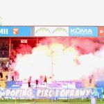 Kibicowskie zdjęcia z meczu Stomil Olsztyn - Mrągowia Mrągowo 1:0