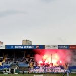 Kibicowskie zdjęcia z meczu Stomil Olsztyn - Mrągowia Mrągowo 1:0