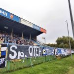 Kibicowskie zdjęcia z meczu Stomil Olsztyn - Mrągowia Mrągowo 1:0