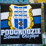 Kibicowskie zdjęcia z meczu Stomil Olsztyn - Mrągowia Mrągowo 1:0