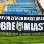 Kibicowskie zdjęcia z meczu Stomil Olsztyn - Mrągowia Mrągowo 1:0