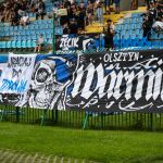 Kibicowskie zdjęcia z meczu Stomil Olsztyn - Mrągowia Mrągowo 1:0