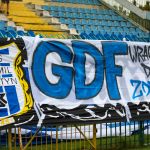 Kibicowskie zdjęcia z meczu Stomil Olsztyn - Mrągowia Mrągowo 1:0
