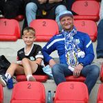 Kibicowskie zdjęcia z meczu Stomil Olsztyn - Mrągowia Mrągowo 1:0
