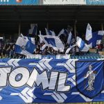 Kibicowskie zdjęcia z meczu Stomil Olsztyn - Drwęca Nowe Miasto Lubawskie 9:2