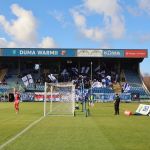 Kibicowskie zdjęcia z meczu Stomil Olsztyn - Drwęca Nowe Miasto Lubawskie 9:2