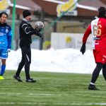 Stomil Olsztyn wygrał 2:0 sparing z ŁKS-em Łomża