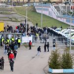 Kibicowskie zdjęcia z meczu Stomil Olsztyn - Olimpia Elbląg 1:2