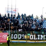 Kibicowskie zdjęcia z meczu Stomil Olsztyn - Olimpia Elbląg 1:2