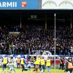 Kibicowskie zdjęcia z meczu Stomil Olsztyn - Olimpia Elbląg 1:2