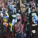 Kibicowskie zdjęcia z meczu Stomil Olsztyn - Olimpia Elbląg 1:2