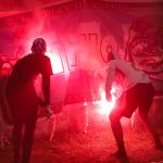 Kibicowskie zdjęcia z meczu Stomil Olsztyn - Olimpia Elbląg 1:2