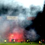 Kibicowskie zdjęcia z meczu Stomil Olsztyn - Olimpia Elbląg 1:2