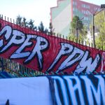 Kibicowskie zdjęcia z meczu Stomil Olsztyn - Mazur Ełk 5:0