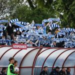 Kibicowskie zdjęcia z meczu Polonia Lidzbark Warmiński - Stomil Olsztyn 1:1