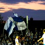 Kibicowskie zdjęcia z meczu Polonia Lidzbark Warmiński - Stomil Olsztyn 1:1