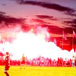 Kibicowskie zdjęcia z meczu Polonia Lidzbark Warmiński - Stomil Olsztyn 1:1