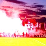 Kibicowskie zdjęcia z meczu Polonia Lidzbark Warmiński - Stomil Olsztyn 1:1