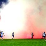 Kibicowskie zdjęcia z meczu Polonia Lidzbark Warmiński - Stomil Olsztyn 1:1