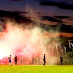 Kibicowskie zdjęcia z meczu Polonia Lidzbark Warmiński - Stomil Olsztyn 1:1