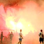 Kibicowskie zdjęcia z meczu Polonia Lidzbark Warmiński - Stomil Olsztyn 1:1
