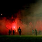 Kibicowskie zdjęcia z meczu Polonia Lidzbark Warmiński - Stomil Olsztyn 1:1