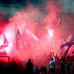 Kibicowskie zdjęcia z meczu Polonia Lidzbark Warmiński - Stomil Olsztyn 1:1