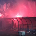 Kibicowskie zdjęcia z meczu Polonia Lidzbark Warmiński - Stomil Olsztyn 1:1