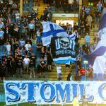 Kibicowskie zdjęcia z meczu Stomil Olsztyn - Warmia Grajewo 2:0