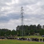 Pogrzeb kibica Stomilu - Kuby z grupy Ultras Hałastra