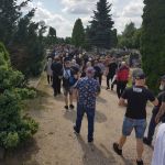 Pogrzeb Przemka, kibica Stomilu z FC Olsztynek
