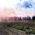 Pogrzeb Przemka, kibica Stomilu z FC Olsztynek