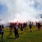 Pogrzeb Przemka, kibica Stomilu z FC Olsztynek