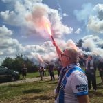 Pogrzeb Przemka, kibica Stomilu z FC Olsztynek