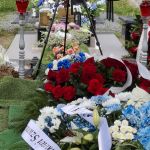 Pogrzeb Przemka, kibica Stomilu z FC Olsztynek