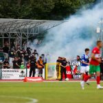 Kibicowskie zdjęcia z meczu Zatoka Braniewo - Stomil Olsztyn 0:8