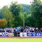 Kibicowskie zdjęcia z meczu Polonia Pasłęk - Stomil Olsztyn 0:4