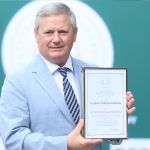 Józef Łobocki w Alei Sław Olsztyńskiego Sportu 