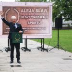 Józef Łobocki w Alei Sław Olsztyńskiego Sportu 