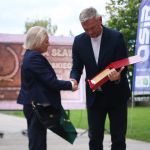 Józef Łobocki w Alei Sław Olsztyńskiego Sportu 