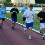 Trening na siłowni OKS-u II Stomilowcy Olsztyn